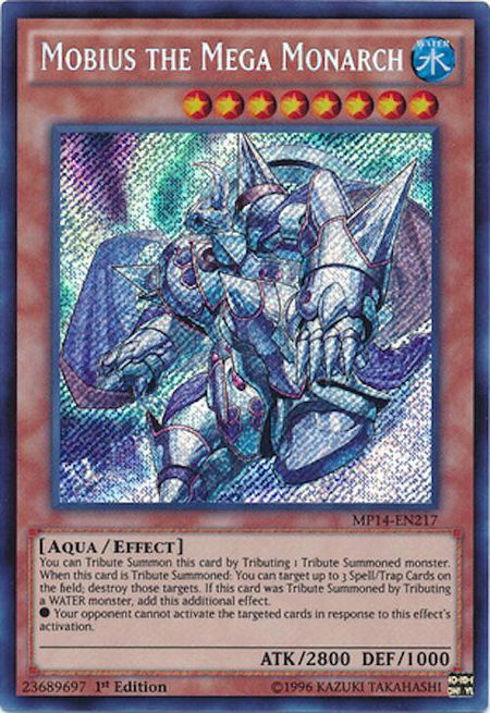 Mobius the Mega Monarch - 2014 Mega-Tins Mega Pack YuGiOh trading card