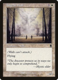 Angelic Wall - Odyssey (ODY) #3 - Common Magic: The Gathering Trading Card