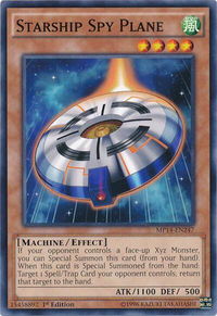 Starship Spy Plane - 2014 Mega-Tins Mega Pack (MP14) #MP14-EN247 - Common / Short Print YuGiOh Trading Card