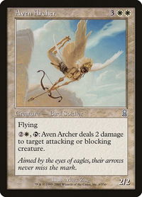 Aven Archer - Odyssey (ODY) #6 - Uncommon Magic: The Gathering Trading Card