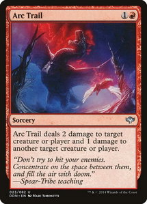 Arc Trail - Duel Decks: Speed vs. Cunning (DDN) #23 - Uncommon Magic: The Gathering Trading Card