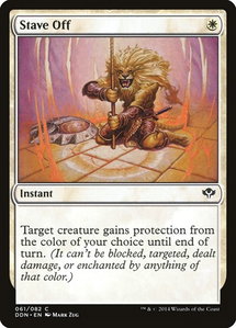 Stave Off - Duel Decks: Speed vs. Cunning (DDN) #61 - Common Magic: The Gathering Trading Card