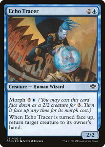 Echo Tracer - Duel Decks: Speed vs. Cunning (DDN) #51 - Common Magic: The Gathering Trading Card