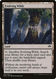 Evolving Wilds - Duel Decks: Speed vs. Cunning (DDN) #32 - Common Magic: The Gathering Trading Card