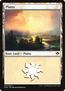 Plains (079) - Duel Decks: Speed vs. Cunning (DDN) #79 - Land Magic: The Gathering Trading Card