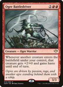 Ogre Battledriver - Duel Decks: Speed vs. Cunning (DDN) #16 - Rare Magic: The Gathering Trading Card