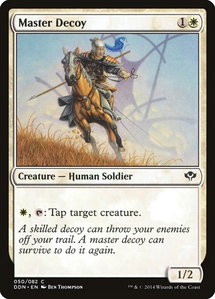 Master Decoy - Duel Decks: Speed vs. Cunning (DDN) #50 - Common Magic: The Gathering Trading Card