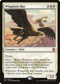 Wingmate Roc - Khans of Tarkir (KTK) #31 - Mythic Magic: The Gathering Trading Card