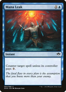 Mana Leak - Duel Decks: Speed vs. Cunning (DDN) #64 - Common Magic: The Gathering Trading Card