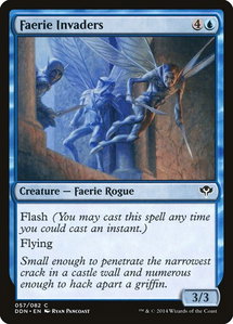 Faerie Invaders - Duel Decks: Speed vs. Cunning (DDN) #57 - Common Magic: The Gathering Trading Card
