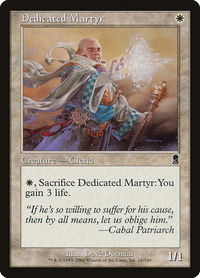 Dedicated Martyr - Odyssey (ODY) #16 - Common Magic: The Gathering Trading Card