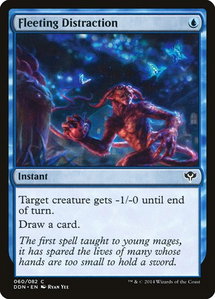Fleeting Distraction - Duel Decks: Speed vs. Cunning (DDN) #60 - Common Magic: The Gathering Trading Card