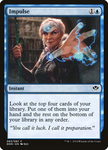 Impulse - Duel Decks: Speed vs. Cunning (DDN) #63 - Common Magic: The Gathering Trading Card