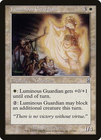 Luminous Guardian - Odyssey (ODY) #31 - Uncommon Magic: The Gathering Trading Card