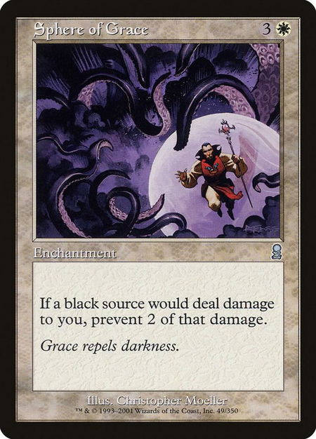 Sphere of Grace - Odyssey Magic: The Gathering trading card