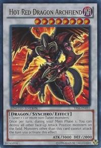 Hot Red Dragon Archfiend - Yu-Gi-Oh! 5D's Manga Promotional Cards YuGiOh trading card