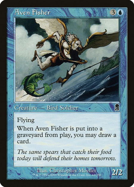 Aven Fisher - Odyssey Magic: The Gathering trading card