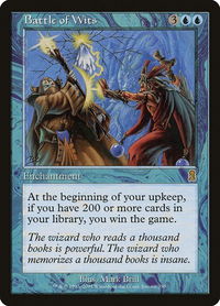 Battle of Wits - Odyssey (ODY) #69 - Rare Magic: The Gathering Trading Card