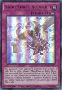 Yang Zing Unleashed - Duelist Alliance: Deluxe Edition YuGiOh trading card
