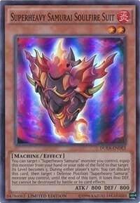 Superheavy Samurai Soulfire Suit - Duelist Alliance: Deluxe Edition YuGiOh trading card