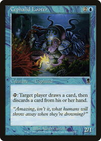 Cephalid Looter - Odyssey (ODY) #72 - Common Magic: The Gathering Trading Card