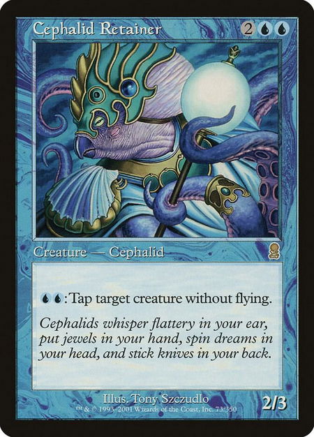Cephalid Retainer - Odyssey Magic: The Gathering trading card