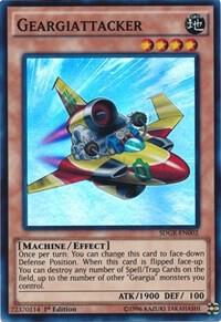 Geargiattacker trading card from Structure Deck: Geargia Rampage Geargiattacker - Structure Deck: Geargia Rampage YuGiOh trading card