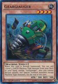 Geargiauger - Structure Deck: Geargia Rampage (SDGR) #SDGR-EN003 - Ultra Rare YuGiOh Trading Card