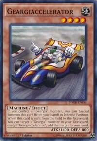 Geargiaccelerator - Structure Deck: Geargia Rampage (SDGR) #SDGR-EN006 - Common / Short Print YuGiOh Trading Card