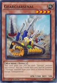 Geargiarsenal - Structure Deck: Geargia Rampage (SDGR) #SDGR-EN007 - Common / Short Print YuGiOh Trading Card