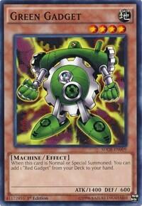 Green Gadget - Structure Deck: Geargia Rampage (SDGR) #SDGR-EN009 - Common / Short Print YuGiOh Trading Card