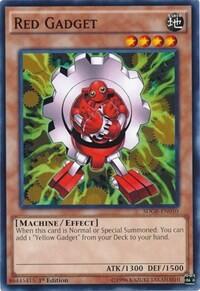 Red Gadget - Structure Deck: Geargia Rampage (SDGR) #SDGR-EN010 - Common / Short Print YuGiOh Trading Card
