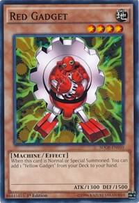 Red Gadget trading card from Structure Deck: Geargia Rampage Red Gadget - Structure Deck: Geargia Rampage YuGiOh trading card