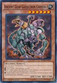 Ancient Gear Gadjiltron Chimera - Structure Deck: Geargia Rampage (SDGR) #SDGR-EN012 - Common / Short Print YuGiOh Trading Card