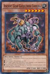 Ancient Gear Gadjiltron Chimera - Structure Deck: Geargia Rampage YuGiOh trading card