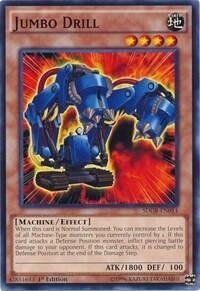 Jumbo Drill - Structure Deck: Geargia Rampage (SDGR) #SDGR-EN014 - Common / Short Print YuGiOh Trading Card