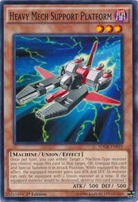Heavy Mech Support Platform - Structure Deck: Geargia Rampage (SDGR) #SDGR-EN019 - Common / Short Print YuGiOh Trading Card