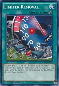 Limiter Removal trading card from Structure Deck: Geargia Rampage Limiter Removal - Structure Deck: Geargia Rampage YuGiOh trading card