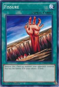 Fissure trading card from Structure Deck: Geargia Rampage Fissure - Structure Deck: Geargia Rampage YuGiOh trading card