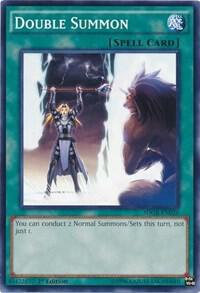 Double Summon trading card from Structure Deck: Geargia Rampage Double Summon - Structure Deck: Geargia Rampage YuGiOh trading card