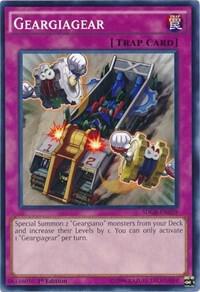 Geargiagear trading card from Structure Deck: Geargia Rampage Geargiagear - Structure Deck: Geargia Rampage YuGiOh trading card
