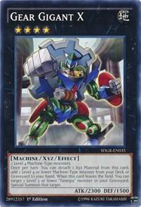 Gear Gigant X - Structure Deck: Geargia Rampage (SDGR) #SDGR-EN035 - Common / Short Print YuGiOh Trading Card