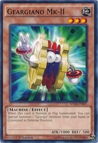 Geargiano Mk-II - Structure Deck: Geargia Rampage (SDGR) #SDGR-EN005 - Common / Short Print YuGiOh Trading Card