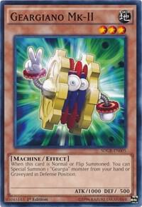 Geargiano Mk-II trading card from Structure Deck: Geargia Rampage Geargiano Mk-II - Structure Deck: Geargia Rampage YuGiOh trading card