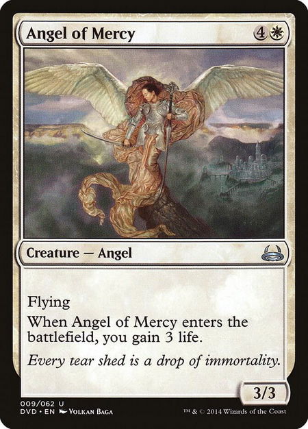 Angel of Mercy - Duel Decks: Anthology Magic: The Gathering trading card
