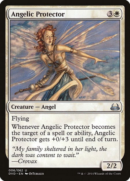 Angelic Protector - Duel Decks: Anthology Magic: The Gathering trading card