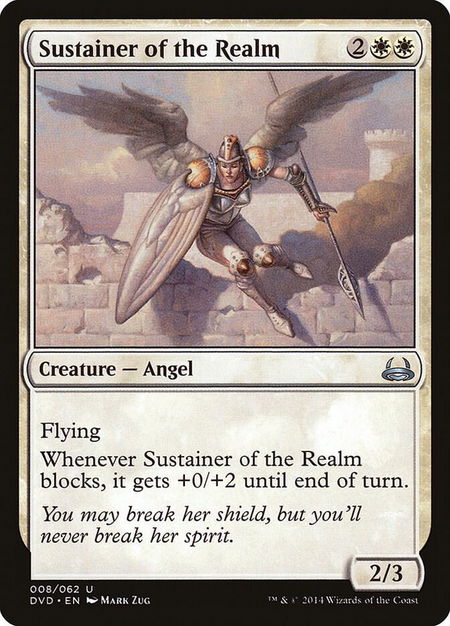 Sustainer of the Realm - Duel Decks: Anthology Magic: The Gathering trading card