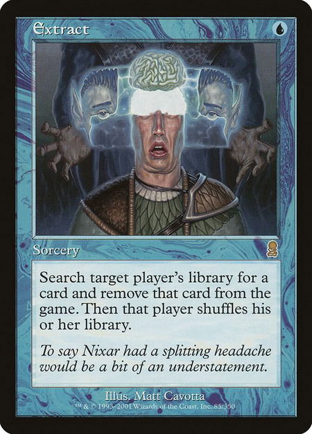 Extract - Odyssey Magic: The Gathering trading card