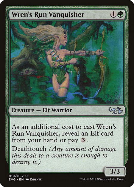 Wren's Run Vanquisher - Duel Decks: Anthology Magic: The Gathering trading card