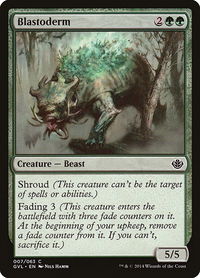 Blastoderm - Duel Decks: Anthology (DD3) #7 - Common Magic: The Gathering Trading Card